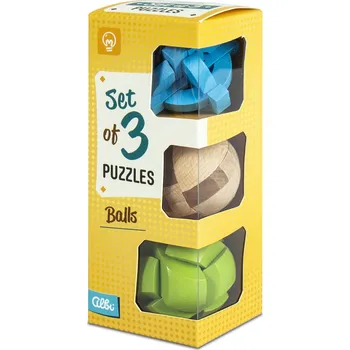 Hlavolam Set of 3 Puzzles - Balls