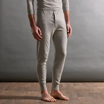 Pánské termoprádlo Sada 2 dlouhých spodků Thermoperle® šedý melír 85/92