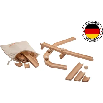 Kuličková dráha Marble Run - dřevěná kuličková dráha Pedalo