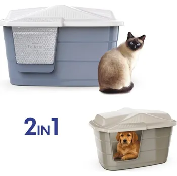 WC / Domeček plastový VILLA 2 v 1