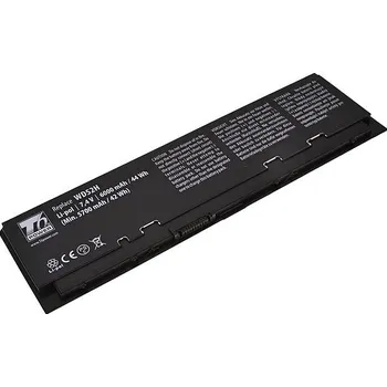 Baterie k notebooku T6 Power pro Dell Latitude 12 E7250, Li-Poly, 7,4 V, 6000 mAh (44 Wh), černá