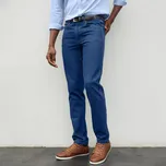 Džíny s elastickým pasem, pro vyšší postavu modrá 64