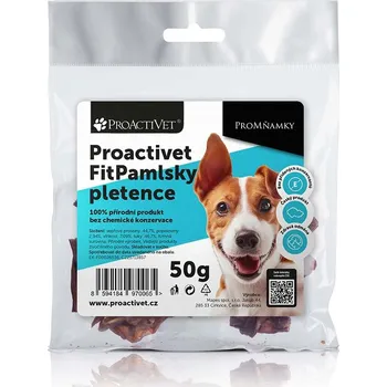 Pamlsek pro psa Proactivet FitPamlsky pletence vepřové 50g