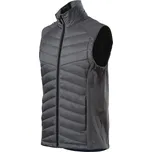 MALFINI CROSS 557 pánská hybridní vesta Barva: antracitová, Velikost: 3XL