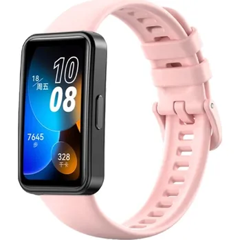 Příslušenství k chytrým hodinkám VSECHNONAMOBIL 61937 SILICONE Řemínek pro Huawei Band 8 růžový