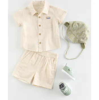 Dětská móda Reserved - Bavlněná sada - tělová - 566CJ-02X - 566CJ-02X-80