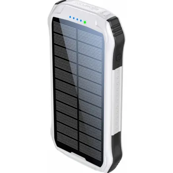 Powerbanka Boompods Neutron Solar Powerbank 10.000mAh white