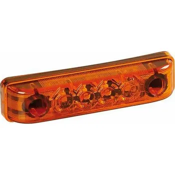 Světlo poziční boční 4 LED 24V LA-7 oranžové