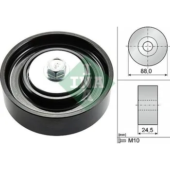 Vratná/vodicí kladka, klínový žebrový řemen INA 532 0835 10