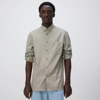 Pánská košile Reserved - Košile regular fit s vysokým podílem bavlny - světle olivová - 7929H-81X - 7929H-81X-L