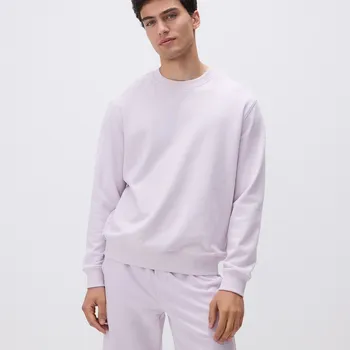 Chlapecká mikina Reserved - Bavlněná mikina regular fit - levandulová - 553EF-04X - 553EF-04X-S