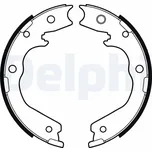 Sada brzdových čelistí, parkovací brzda DELPHI LS2137