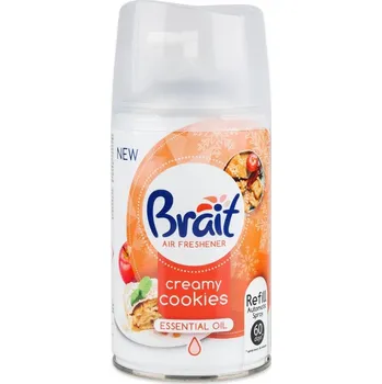Osvěžovač vzduchu Brait osvěžovač vzduchu náhrada Creamy cookies 250 ml