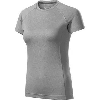 Pánské tričko MALFINI DESTINY 176 dámské tričko Barva: tmavě šedý melír, Velikost: 2XL