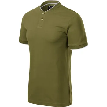Pánské tričko MALFINI DIAMOND 273 pánská polokošile Barva: khaki, Velikost: 2XL