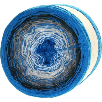 Příze Neon blue 3 nitka 1500 m - Misha style příze