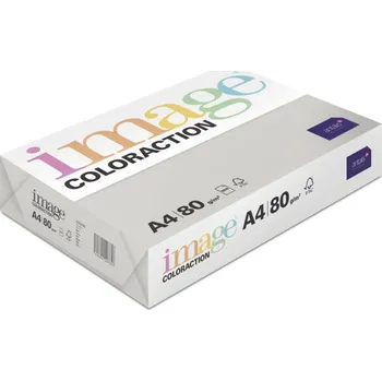 Papír pro tiskárny Antalis Papír Image Coloraction Iceland - středně šedá (GR21) A4 (80g/500ks)