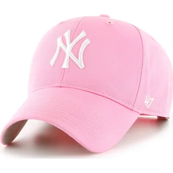 Kšiltovka Kšiltovka 47 MLB NEW YORK YANKEES RAISED BASIC 47 MVP B-RAC17CTP-RSA – Růžová