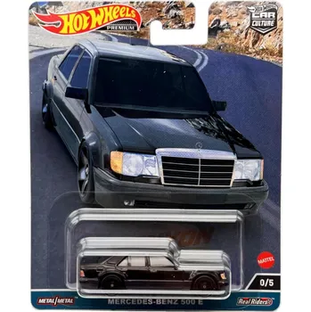 auto na autodráhu Hot Wheels Premium Car Culture 0/5 Mercedes Benz 500 E