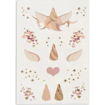 Odstranitelné tetování KONGES SLOJD Tetování s kamínky pro holky