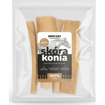 Pamlsek pro psa UNISZKI Koňská kůže - pochoutka pro psy - 100g