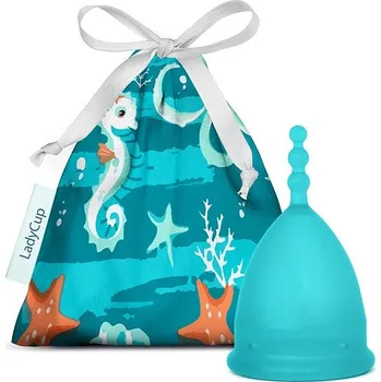 Menstruační kalíšek LadyCup Revolution Modrá Hvězdice, vel. S