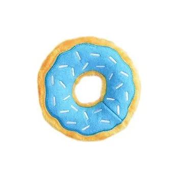 Hračka pro psa ZippyPaws Mini Donutz - borůvkový