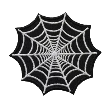 Nášivka Nažehlovací nášivka - pavučina (8,9 x 8,0 cm)