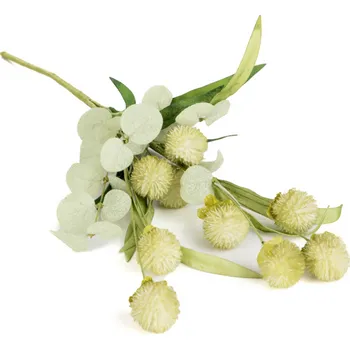 umělá květina Umělá větvička | BLOMI | zelené koule | 58 cm | 877006