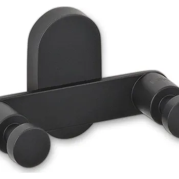 Upínací popruh KELA Dvojháček ALESSIO nerez 18 / 10 černý 10 × 5 × 6 cm