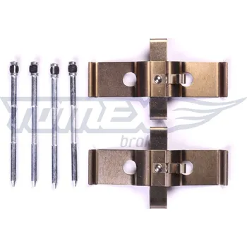 Přislušenství brzdového systému Sada příslušenství, obložení kotoučové brzdy TOMEX C TX 43-69