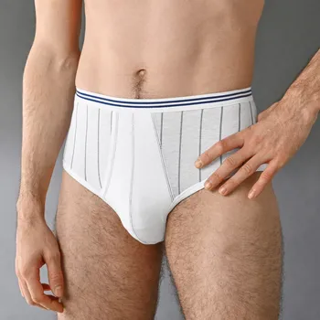 Boxerky Sada 2 slipů s průhmatem a vyšším pasem Éminence® bílá 101/108