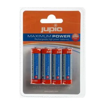 Článková baterie Baterie Jupio AA 2700 mAh (tužkové) 4ks, dobíjecí