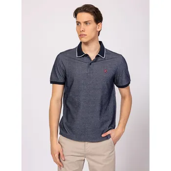 Heavy Tools pánské polo triko Doha tmavě modré Velikost: XXL