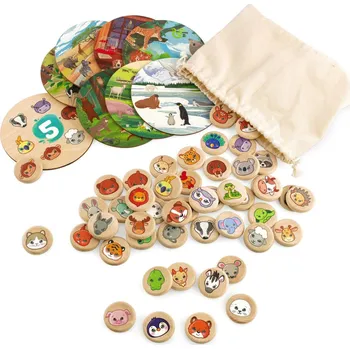 Desková hra Ulanik Bingo se zvířaty