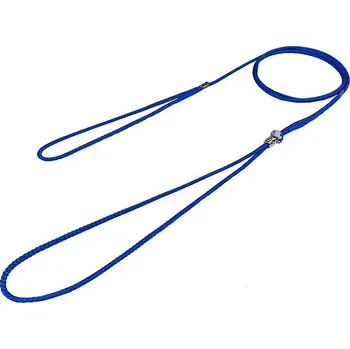 Vodítko pro psa Bafpet Předváděcí vodítko Lanko - Modrá, 3mm × 140cm, 15221