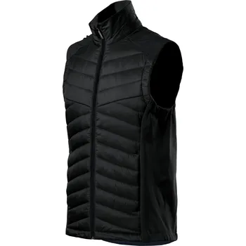MALFINI CROSS 557 pánská hybridní vesta Barva: černá, Velikost: 2XL