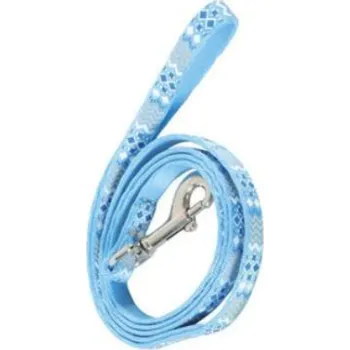 Vodítko kočka ETHNIC nylon modré 1m Zolux