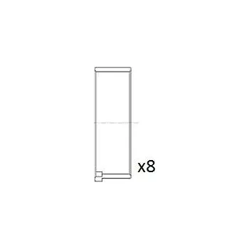 Ojnice Ojniční ložisko FAI BB2005-STD