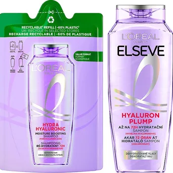 Kosmetická sada L'ORÉAL PARIS Elseve Hyaluron Plump Set 500 ml