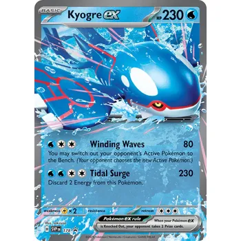 Sběratelská karetní hra Kyogre ex 178