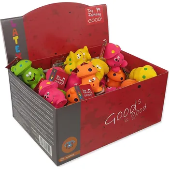 Hračka pro psa Displej Hračky Dog Fantasy Latex Mushroom set 60ks