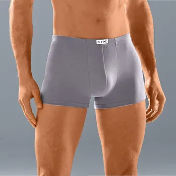 Boxerky Sada 5 jednobarevných boxerek s pružným pasem sada kovová 101/108