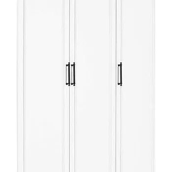 Šatní skříň Nejlevnější nábytek Kombinovaná skříň GRAVEN, bílá