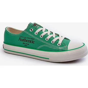 Pánská obuv Mužské nízké tenisky Big Star NN174006 Barva: Zelená, Velikost: 40