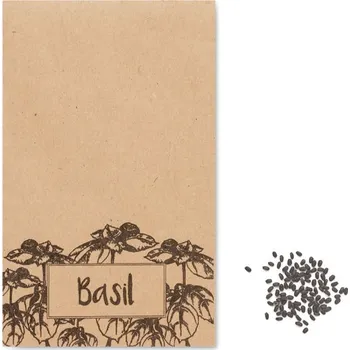 Semínka bazalky v obálce - BASILOP, béžová