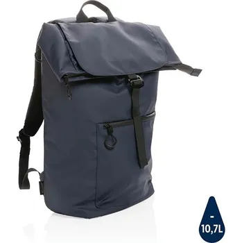 Voděodolný batoh na 15,6' notebook Impact z RPET AWARE™, nám, modrá