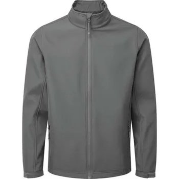 Pánská softshellová bunda Premier Men’s Windchecker® Printable & Recycled Softshell Jacket, šedá (Charcoal)