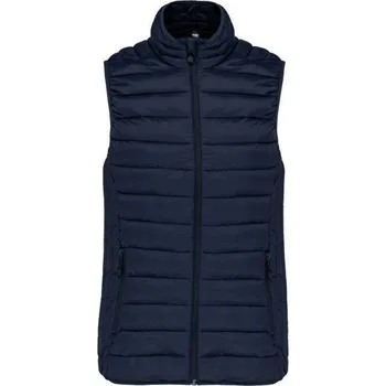 Pánská bunda Kariban Ladies' Lightweight Sleeveless Fake Down Jacket, modrá (Navy)