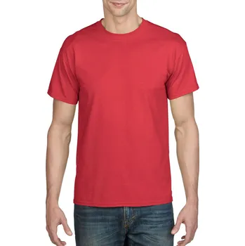 Pánská móda Gildan Dryblend® Adult T-shirt, červená (Red)
